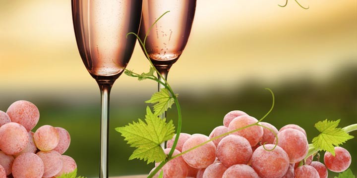 Den romantiska rosa champagnen – inte bara en fin färg