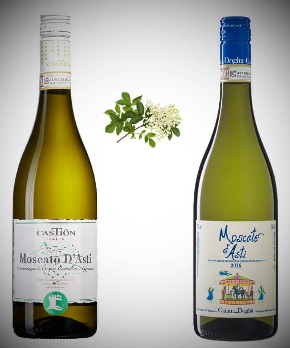 2 olika vintips på Moscato 