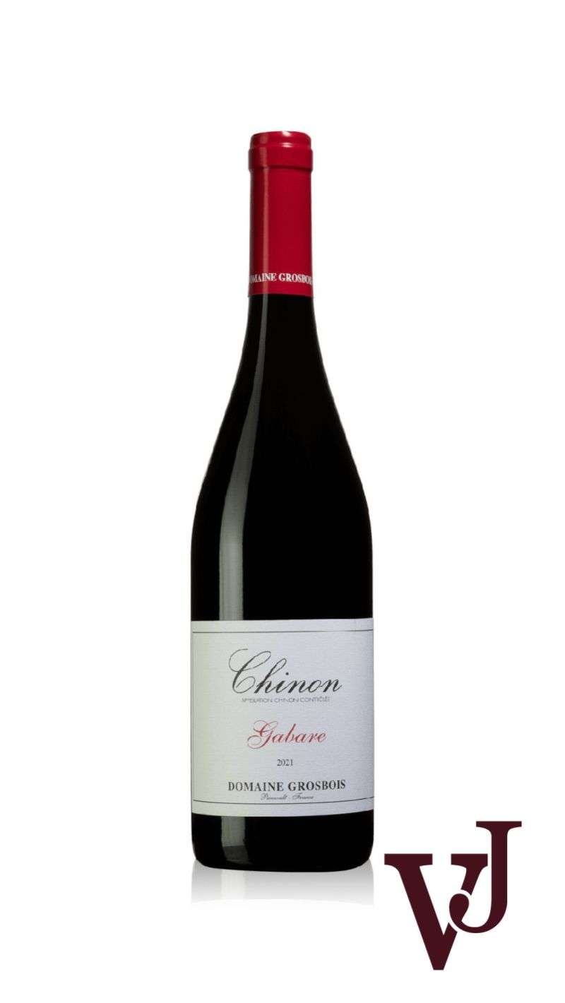 Rött Vin - Chinon Gabare Domaine Grosbois 2021 artikel nummer 9061201 från producenten Domaine Grosbois från området Frankrike