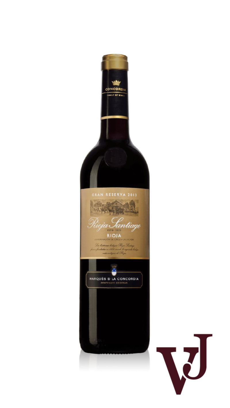 Rött Vin - Rioja Santiago artikel nummer 5142501 från producenten Marqués de la Concordia från området Spanien