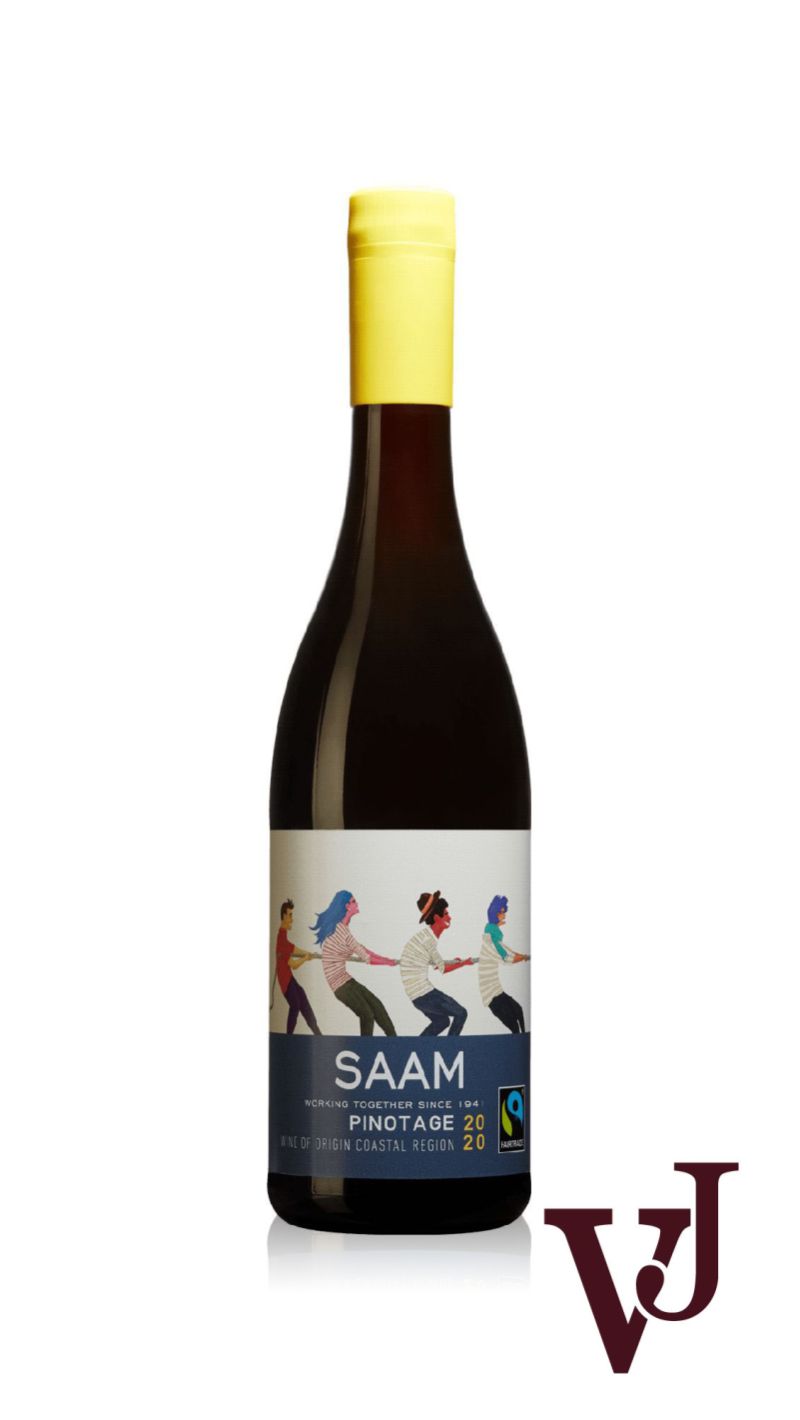 Rött Vin - SAAM Pinotage artikel nummer 222001 från producenten Saam Mountain Vineyards från området Sydafrika