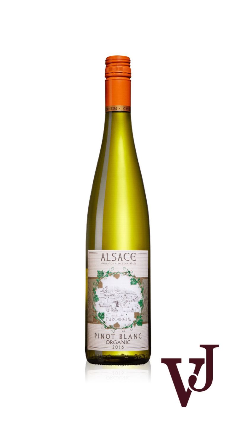 Vitt Vin - Turckheim Pinot Blanc Organic artikel nummer 100201 från producenten Cave de Turckheim från området Frankrike