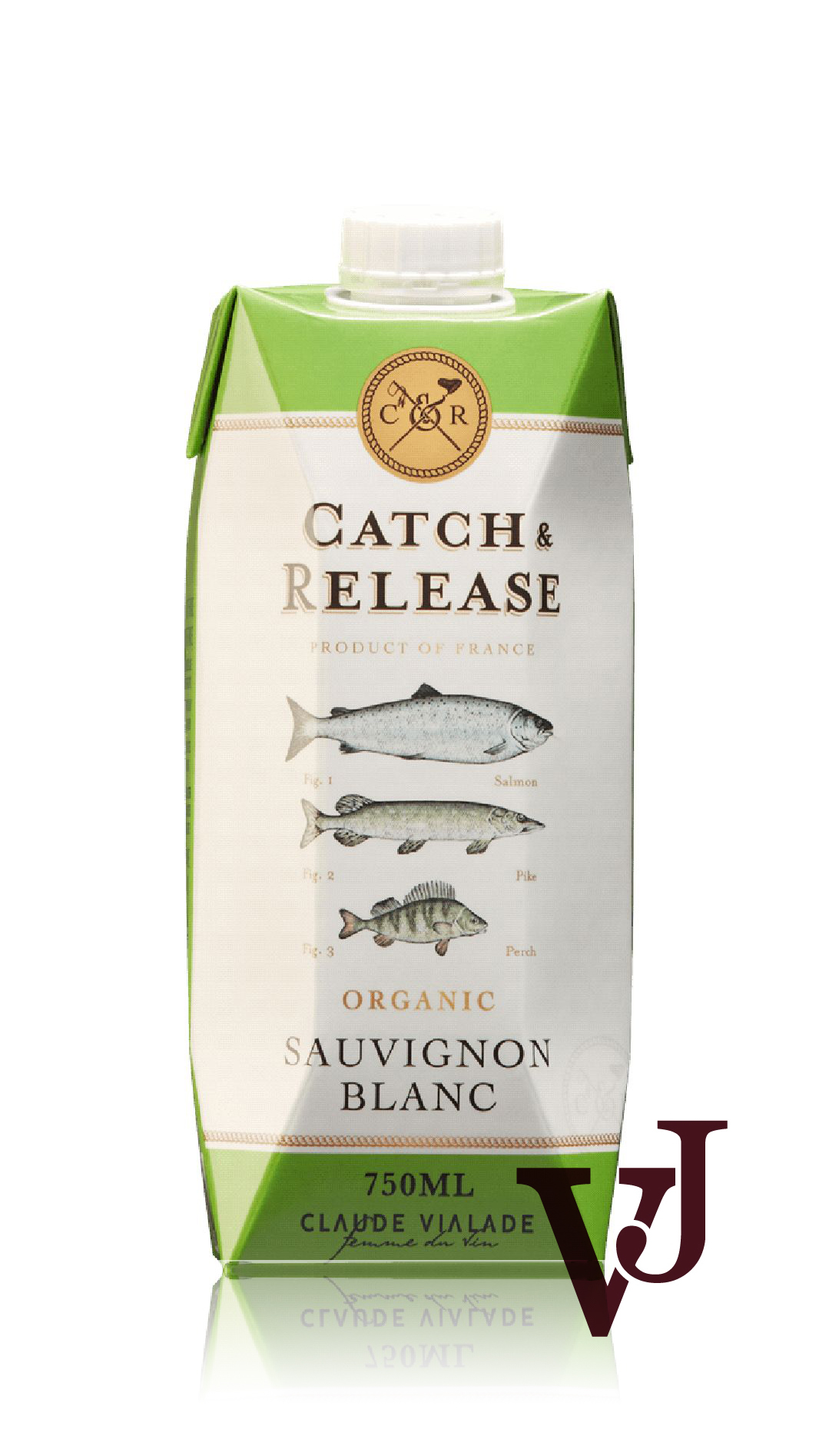 Vitt Vin - Catch & Release Sauvignon Blanc Organic artikel nummer 232901 från producenten Les Domaines Auriol från området Frankrike