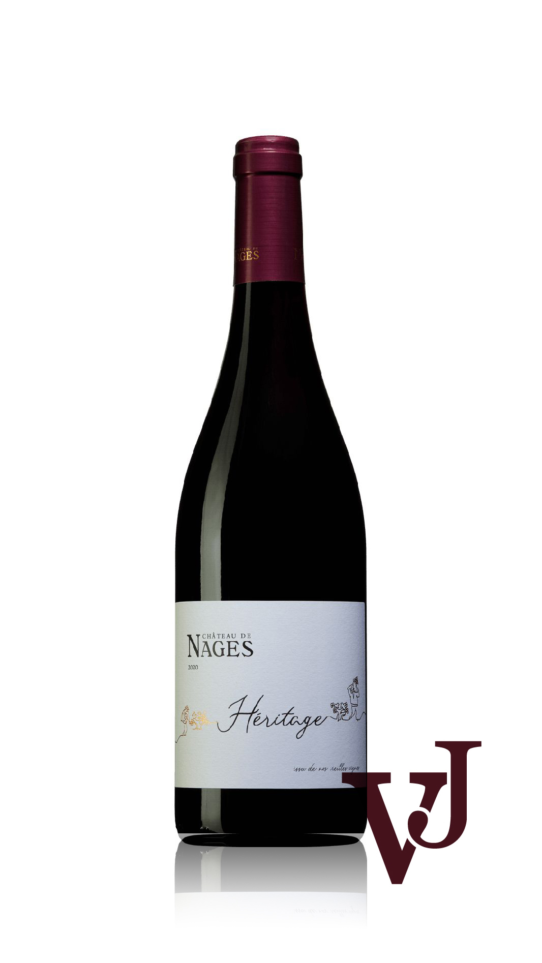 Rött Vin - Château des Nages Vieilles Vignes 2020 artikel nummer 9293701 från producenten Vignoble Michel Gassier från området Frankrike