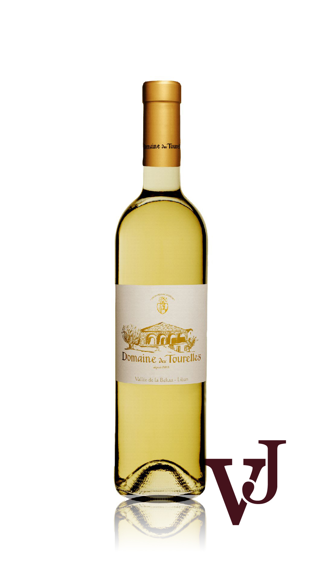 Vitt Vin - Domaine des Tourelles White artikel nummer 7640701 från producenten Domaine des Tourelles från området Libanon