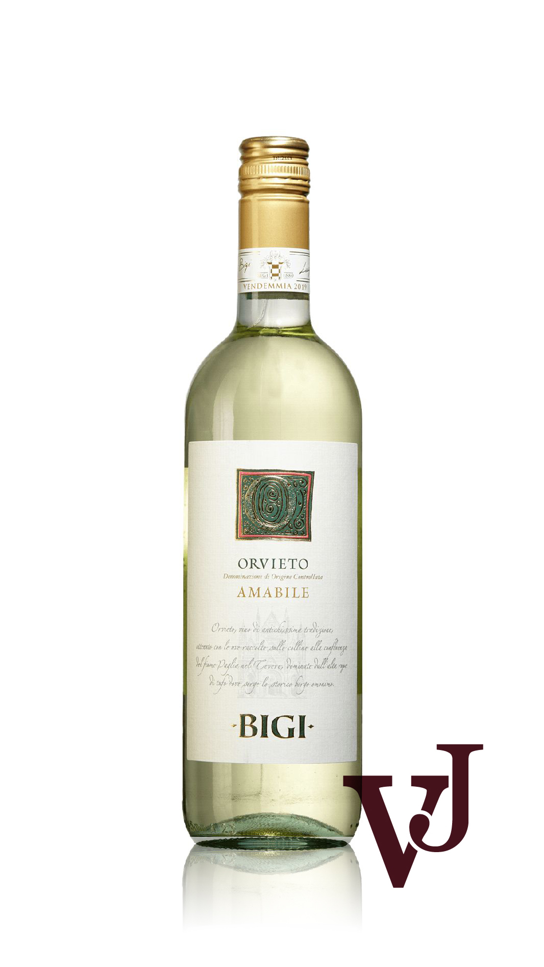 Vitt Vin - Orvieto Amabile artikel nummer 240401 från producenten Bigi från området Italien