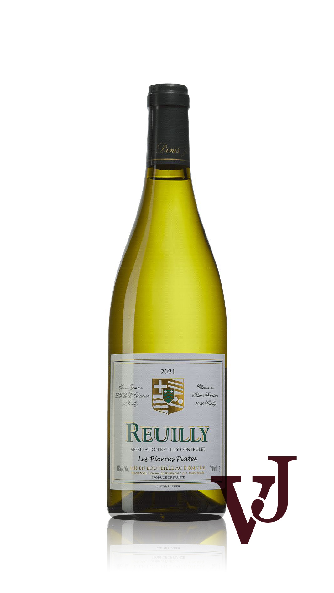 Vitt Vin - Reuilly Les Pierres Plates Domaine de Reuilly artikel nummer 9510601 från producenten Domaine de Reuilly från området Frankrike