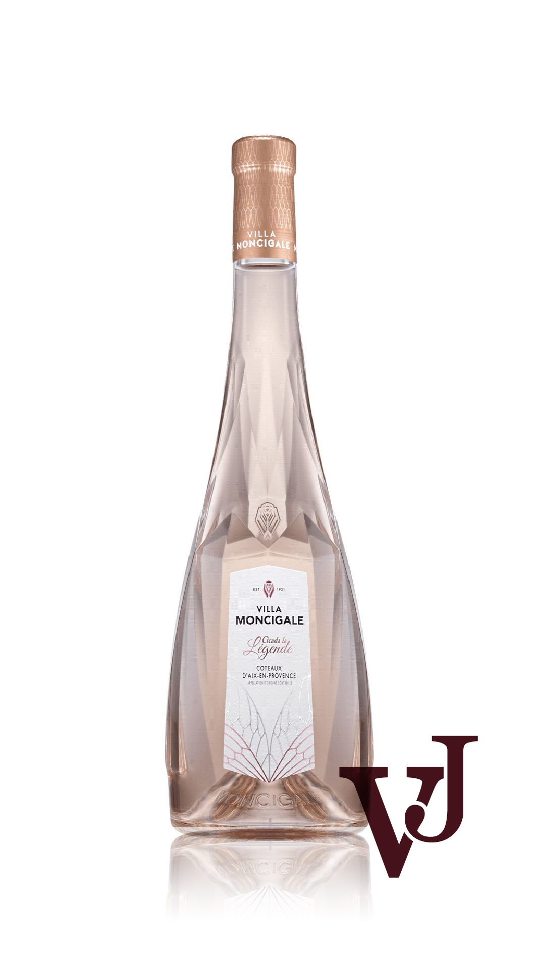 Rosé Vin - Villa Moncigale Coteaux d’Aix-en-Provence Rosé 2022 artikel nummer 5975601 från producenten Moncigale från området Frankrike