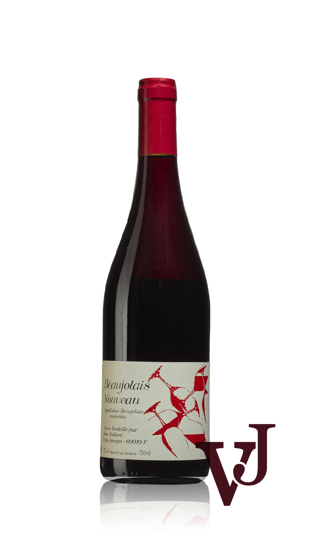 Rött Vin - Beaujolais Nouveau Domaine Jean Foillard 2023 artikel nummer 9505701 från producenten Jean Foillard från Frankrike - Vinjournalen.se