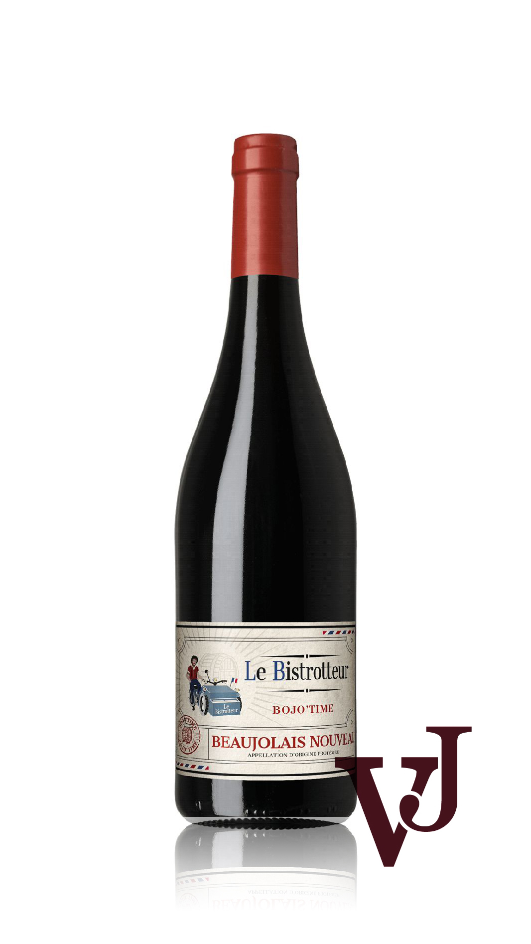 Rött Vin - Beaujolais Nouveau Le Bistrotteur Bojo Time 2023 artikel nummer 542201 från producenten Compagnie Vinicole de Bourgogne från Frankrike