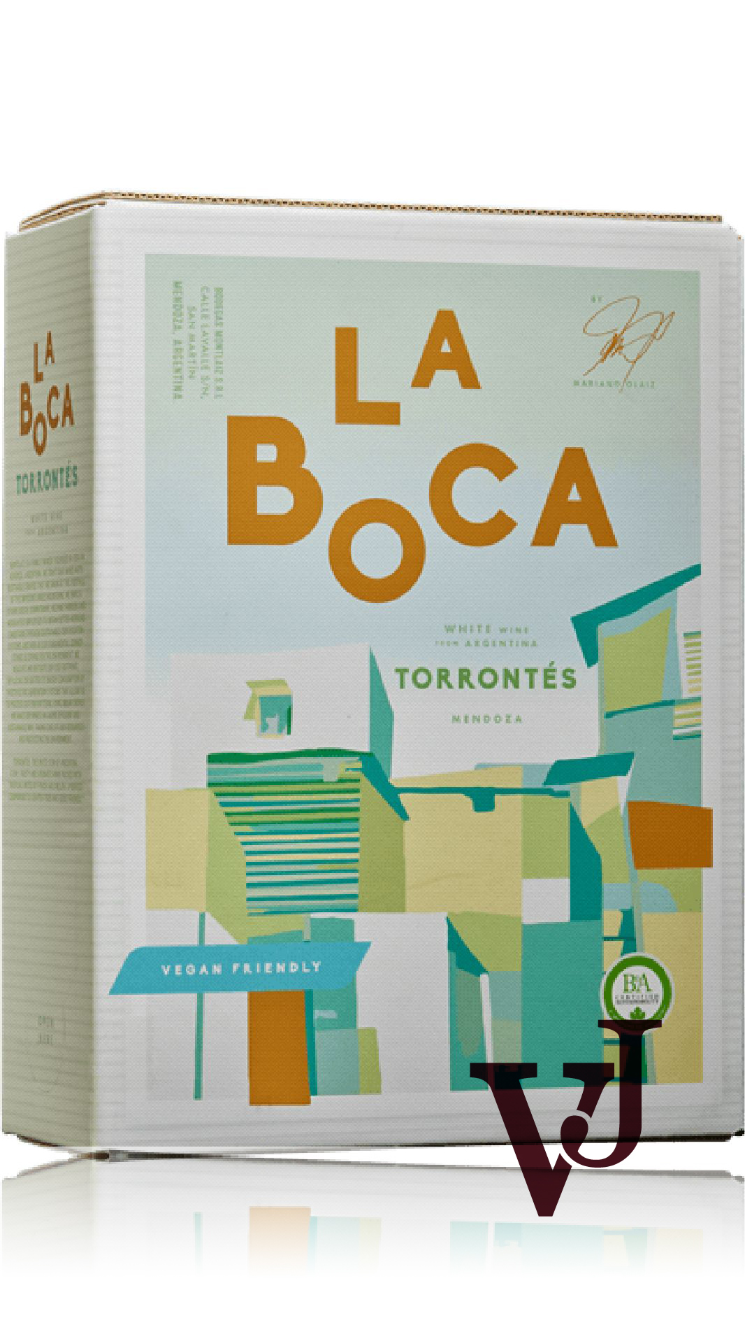 Vitt Vin - La Boca Torrontés 2023 artikel nummer 243508 från producenten Montlaiz från Argentina