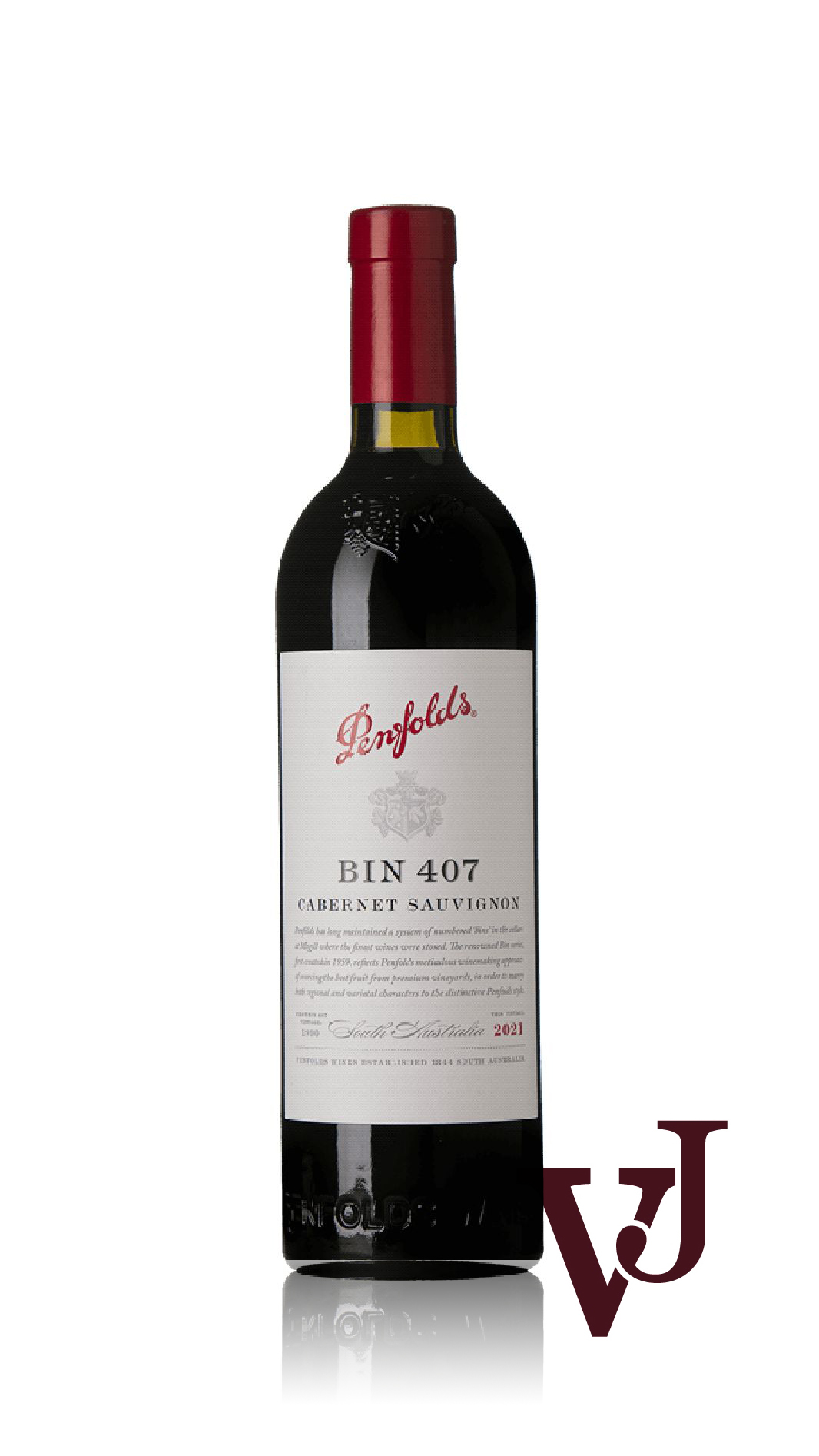 Rött Vin - Penfolds Bin 407 Cabernet Sauvignon 2021 artikel nummer 9448301 från producenten Penfolds från Australien