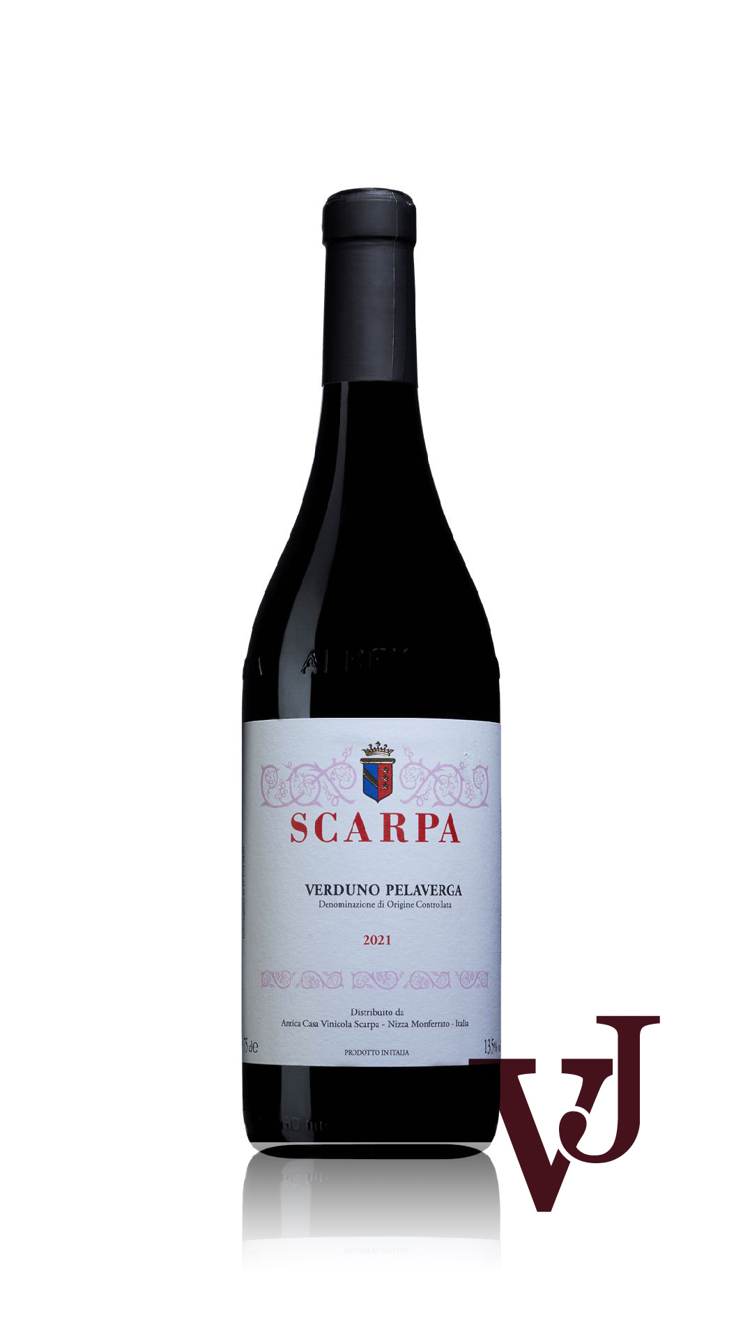 Rött Vin - Scarpa Verduno Pelaverga 2021 artikel nummer 9258001 från producenten Scarpa från Italien - Vinjournalen.se