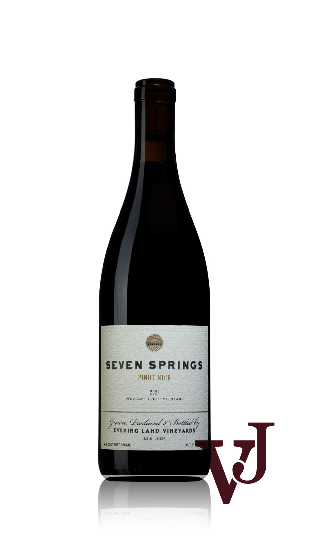 Rött Vin - Seven Springs Pinot Noir 2021 artikel nummer 9045301 från producenten Evening Land Vineyards från USA - Vinjournalen.se