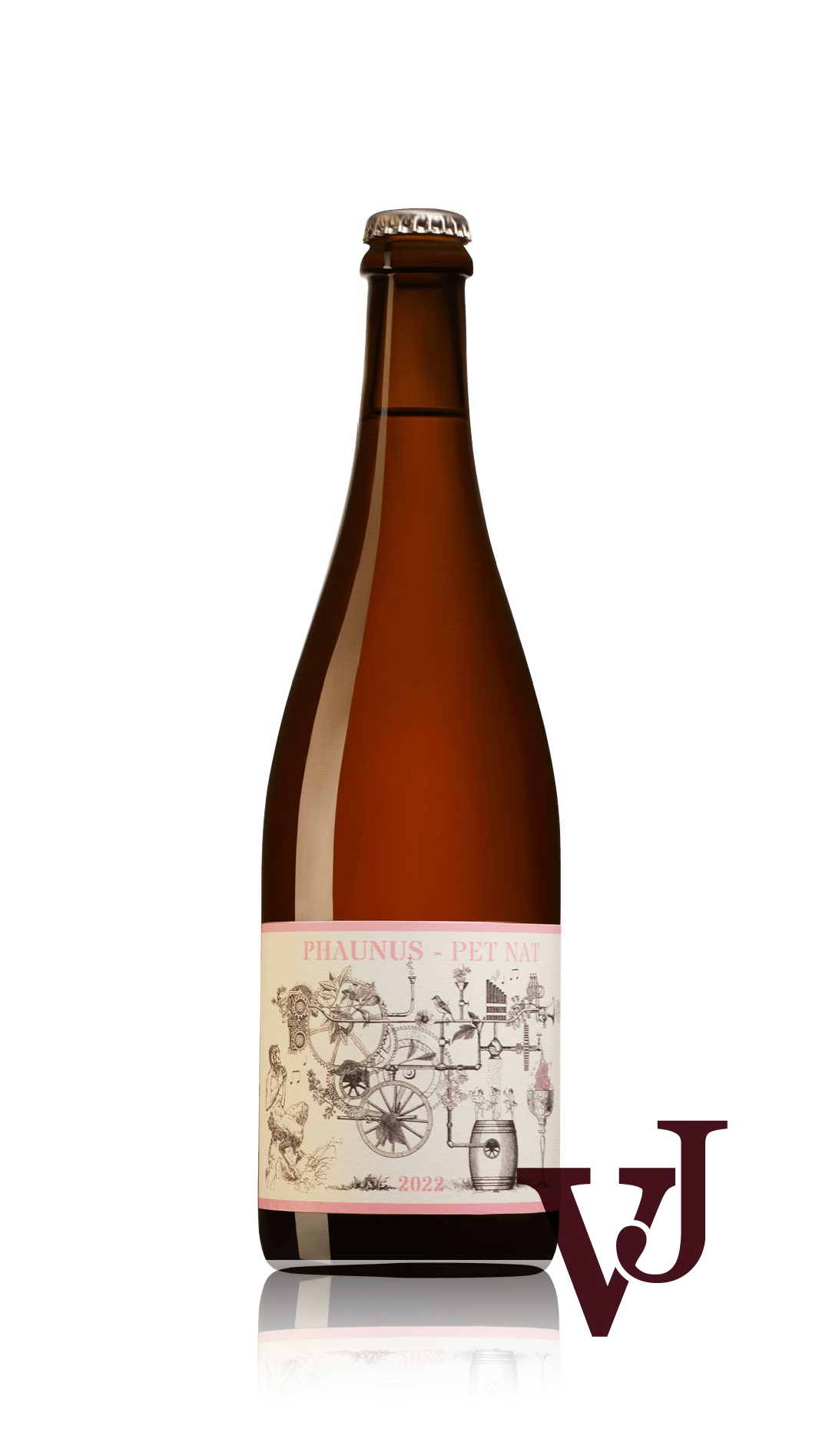 Mousserande Vin - Aphros Phaunus PET NAT Rosé 2022 artikel nummer 9414701 från producenten Adega Aphros Wine från området Portugal.